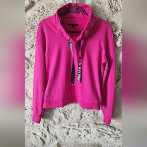 Armani Exchange Small Fuscia lightweight top.